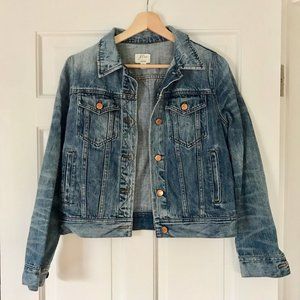 J. Crew Blue Denim Jean Jacket, Size Small
